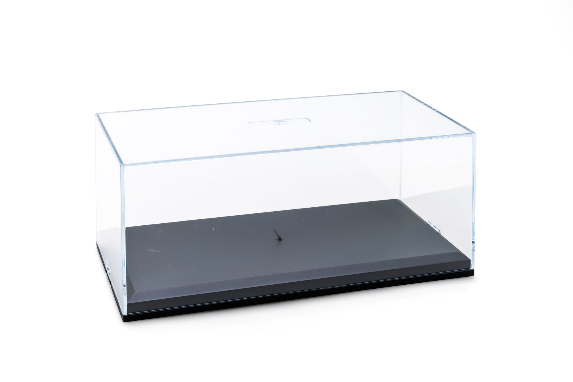 PVC box for models in scale 1:24 - black board. 23.6cm ...