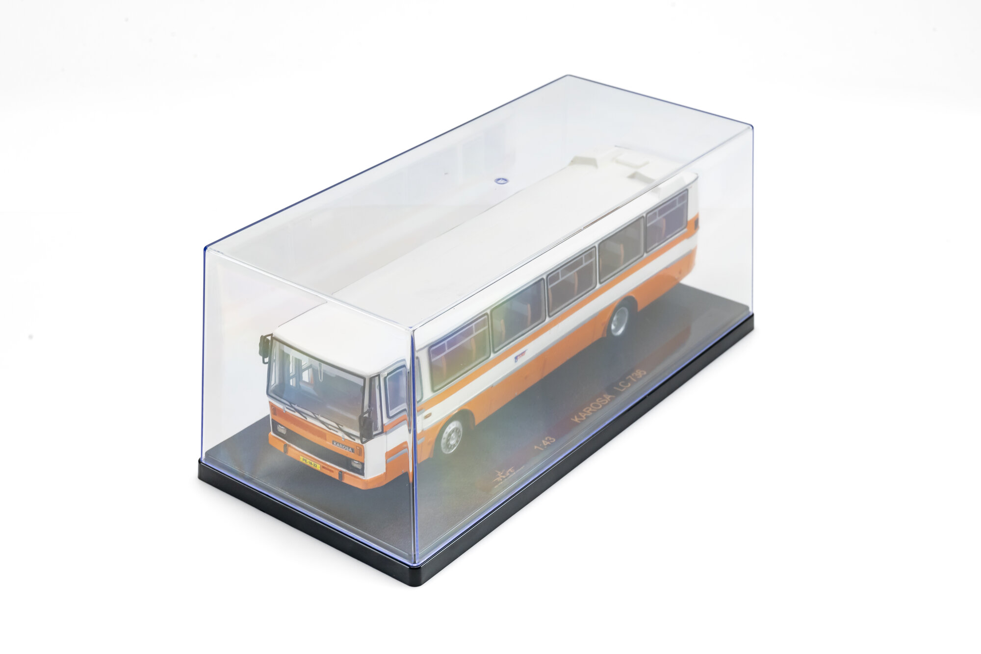 Autobus Karosa C-734 + Skoda Pick-up - Modèle Réduit SDV Model échelle 1/87 - HO - Occasion Excellente état