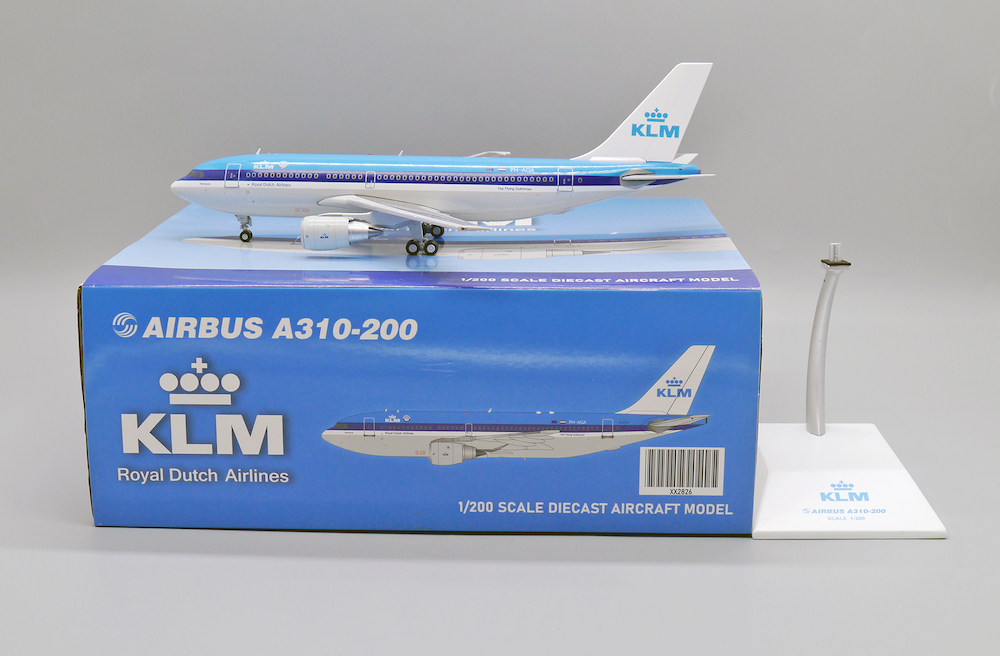 KLMオランダ航空 A310-200 PH-AGA 1/200 InFlight200 A310-200 KLM オランダ航空 PH-AGA With Stand 1