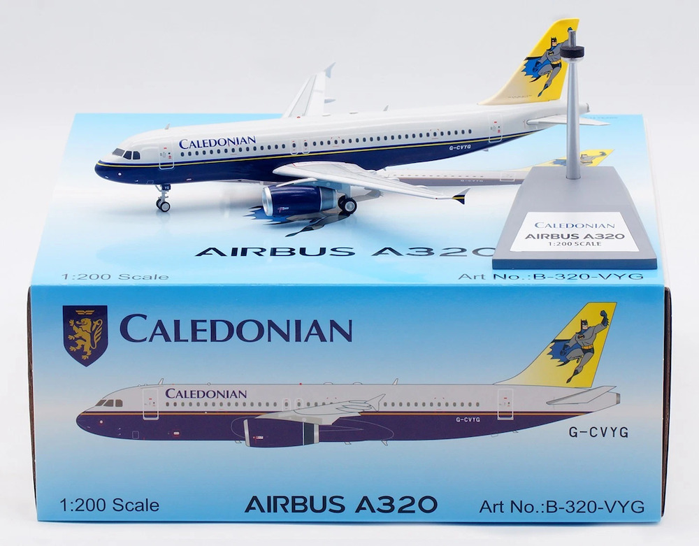 Airbus A320231 Caledonian Airways "Batman"