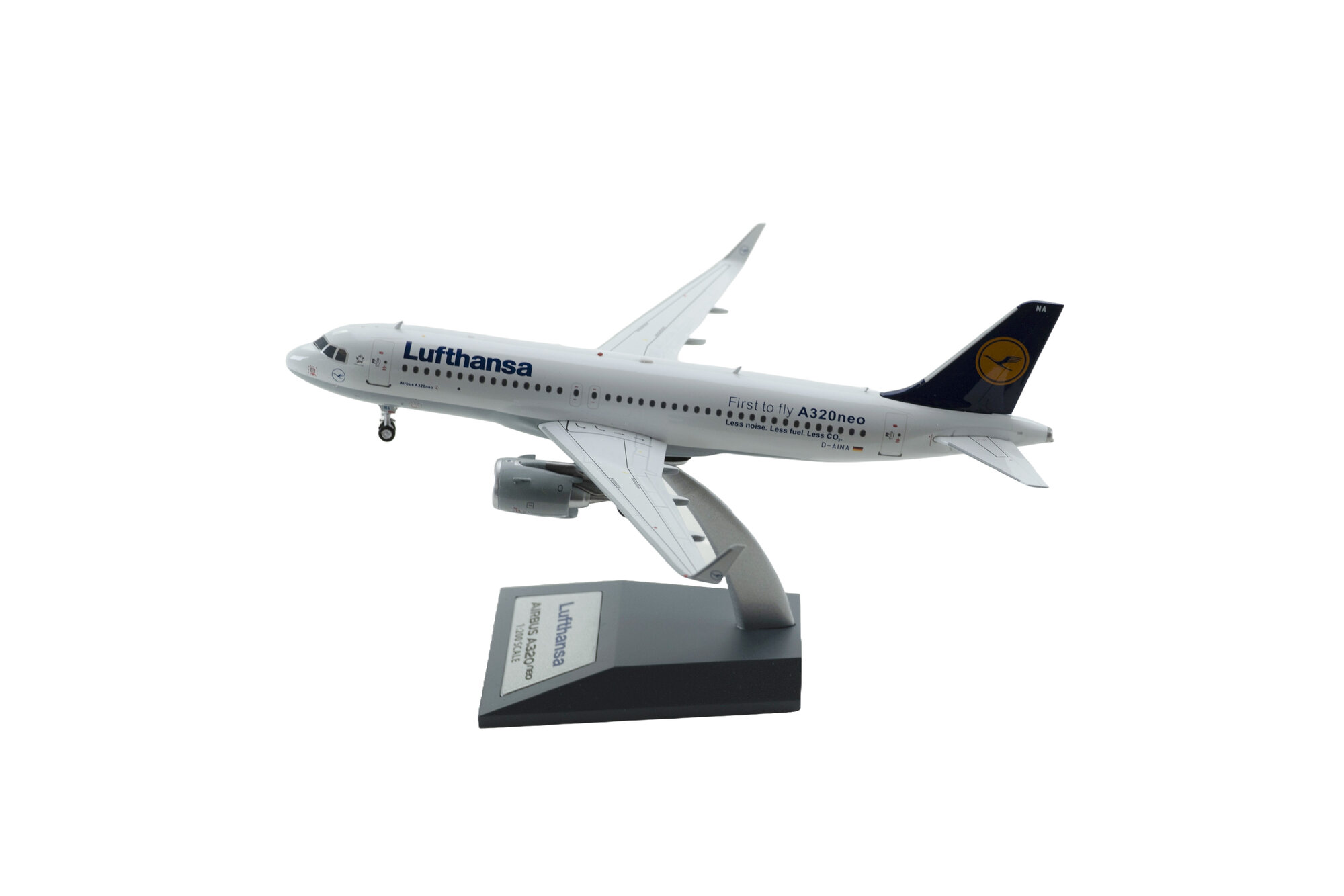 1/100 スケール Lufthansa A320neo 飛行機模型 Airbus A320neo Lufthansa