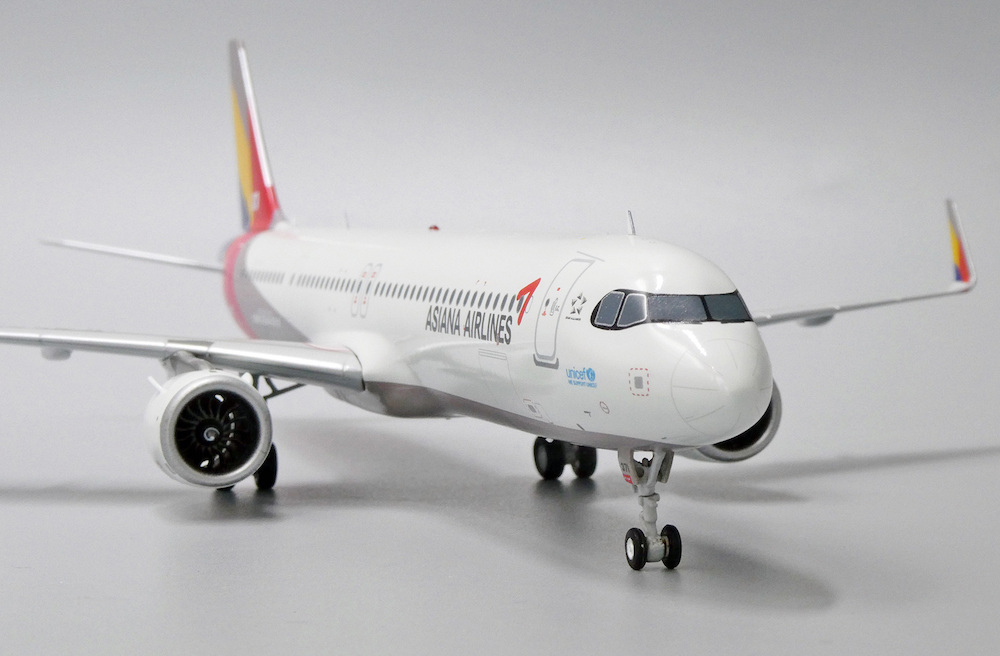 Airbus A321 Asiana Airlines 1:200モデル 1:200 Asiana Airlines Airbus A321 HL8279 J Fox JF-A321-012
