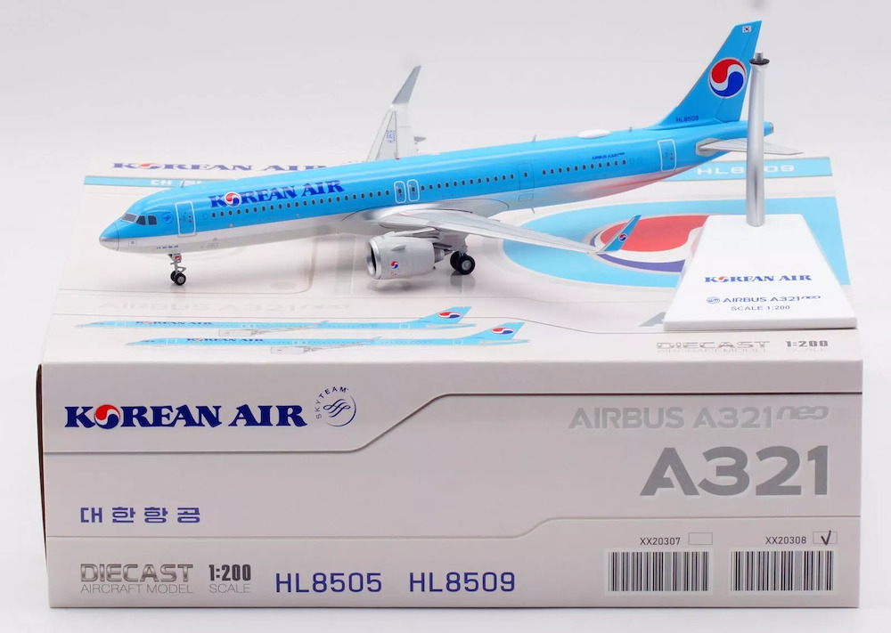 Jcwings 大韓航空 A321neo HL8505 1/200 XX20307