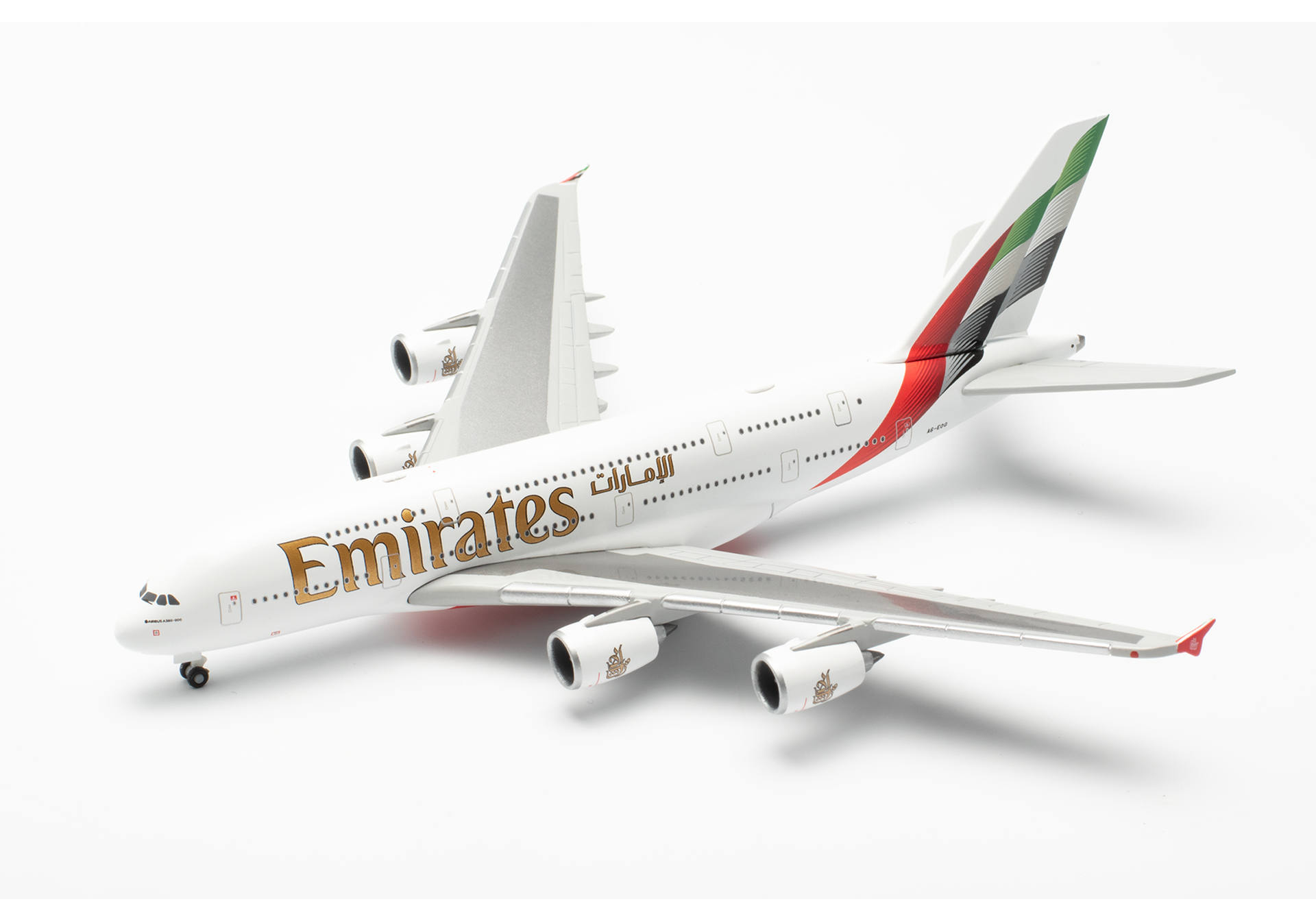 Emirates Airbus A380-800 Official Airline of the NBA Reg: A6