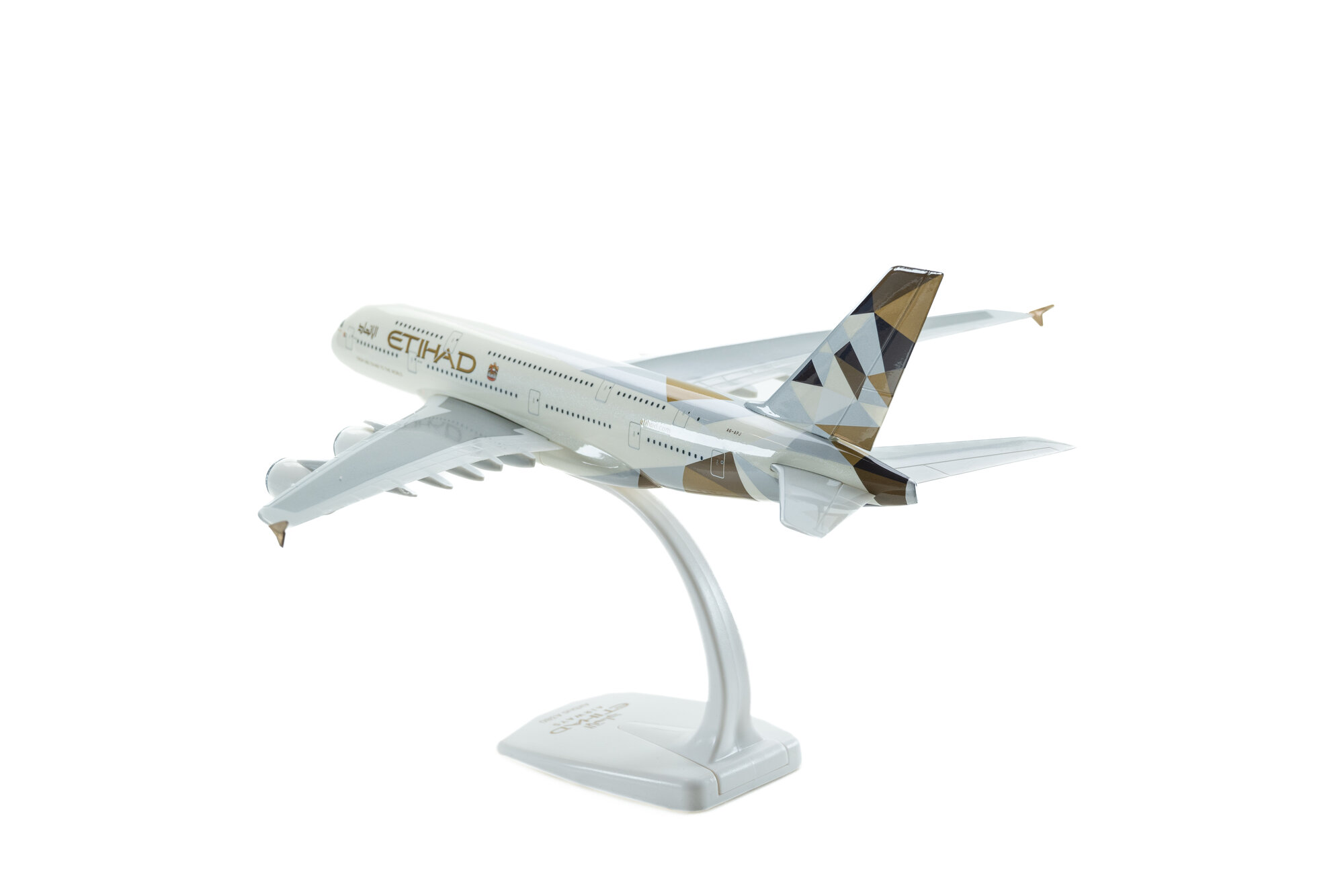 SKYMARKS ETIHAD A380-800 1/200 W/GEAR – Airline Employee Shop