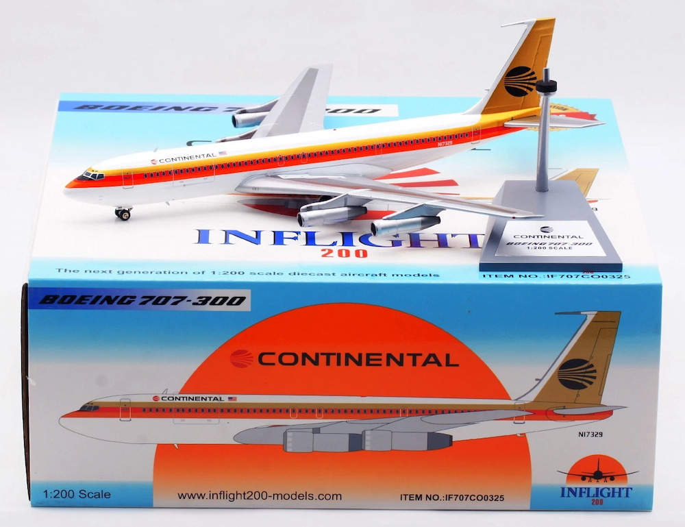 Boeing 707-324C Continental Airlines | Modelsnavigator.com