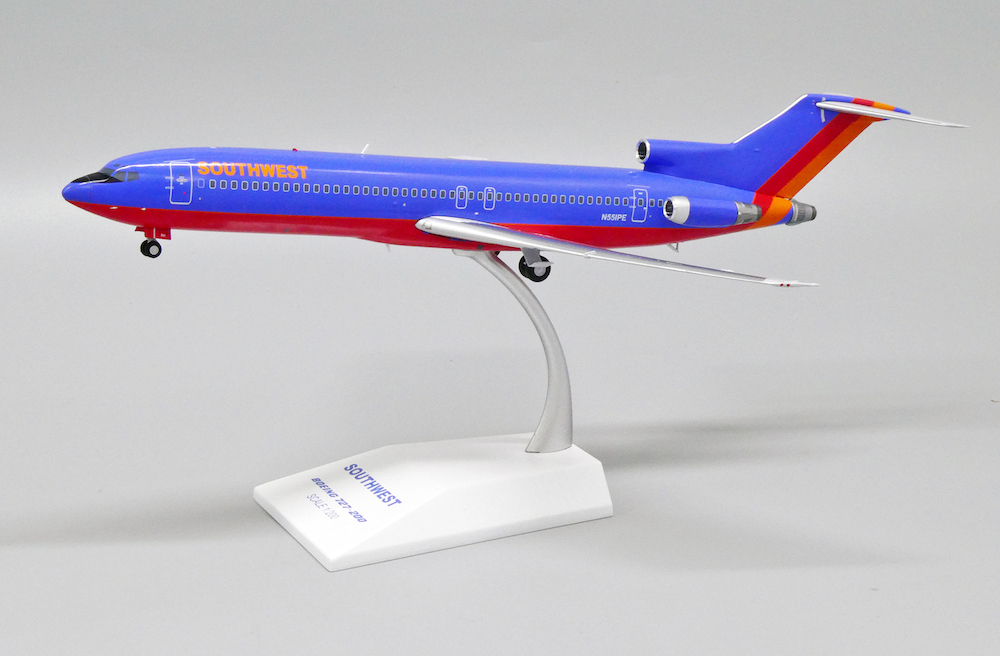 Boeing 727-200 Southwest Airlines　1/200 JC Wings 1:200 Southwest Airlines Boeing 727-200 N566PE