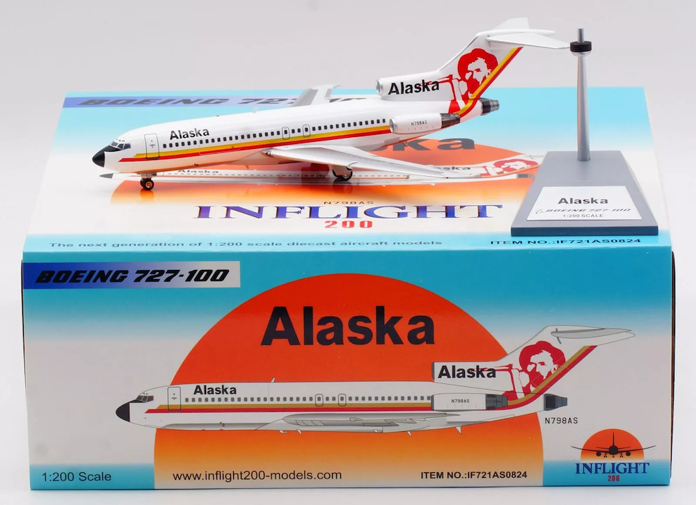 Alaska Airlines Boeing 727-200 N294AS Aeroclassics AC18155