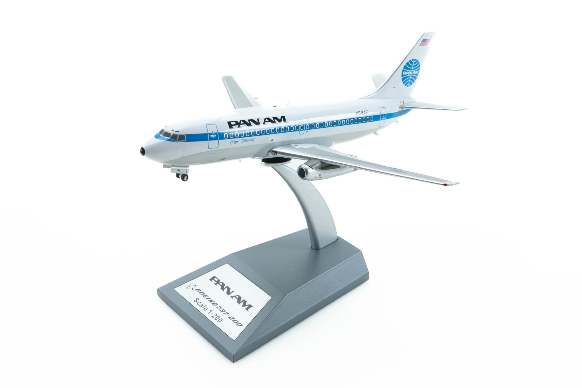 1/200 B737-200 PANAM パンナム N70723 ［IF732PA0822P］ イン
