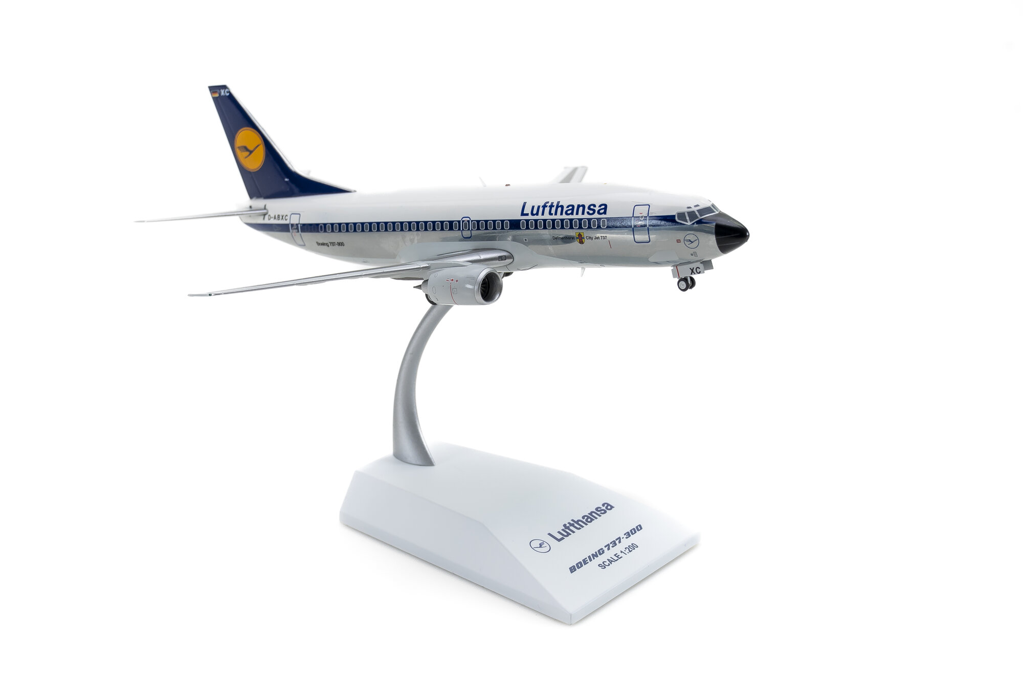 Boeing 737-300 Lufthansa Polished | Modelsnavigator.com