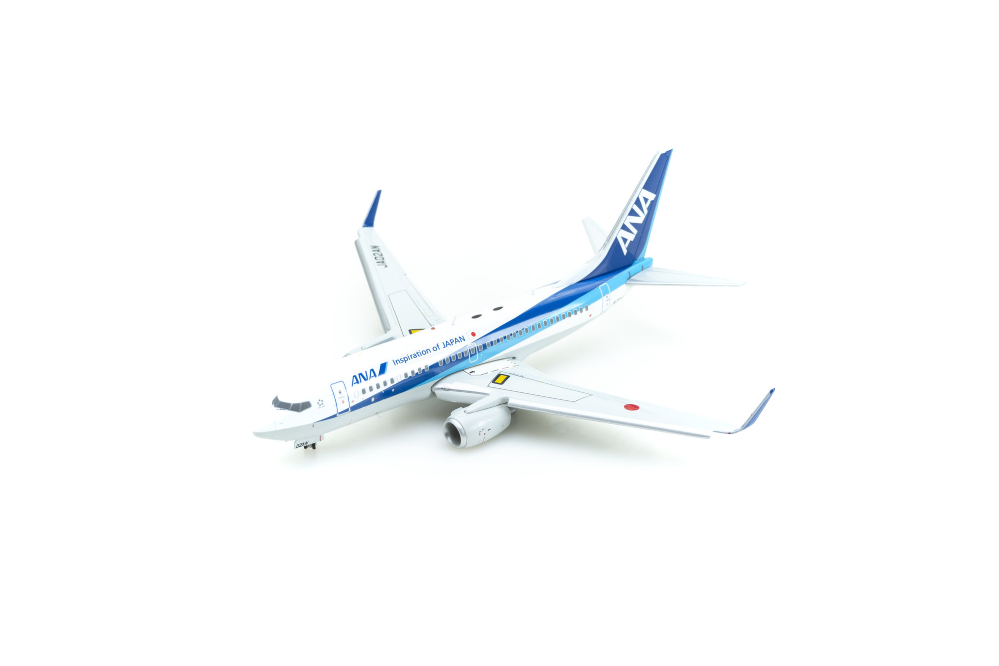 ANA 国旗カット Aviationtag B737-700 Boeing 737-700 ANA All Nippon Airways Limited Edition