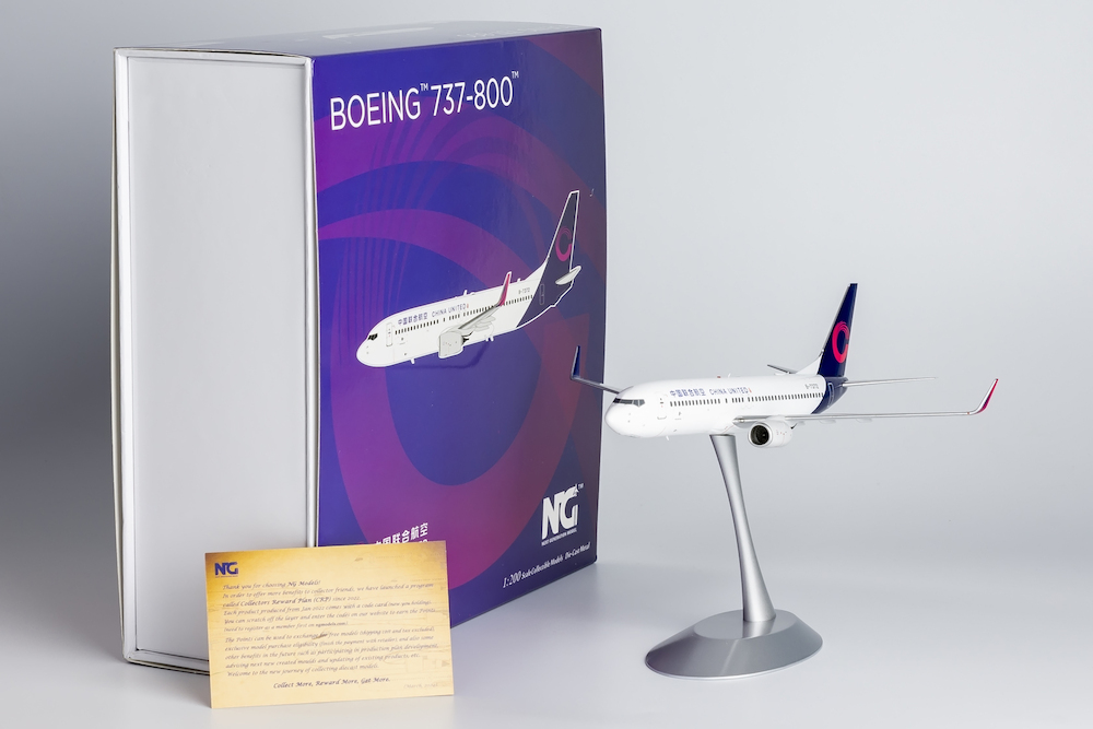 Boeing 737-800 China United Airlines | Modelsnavigator.com