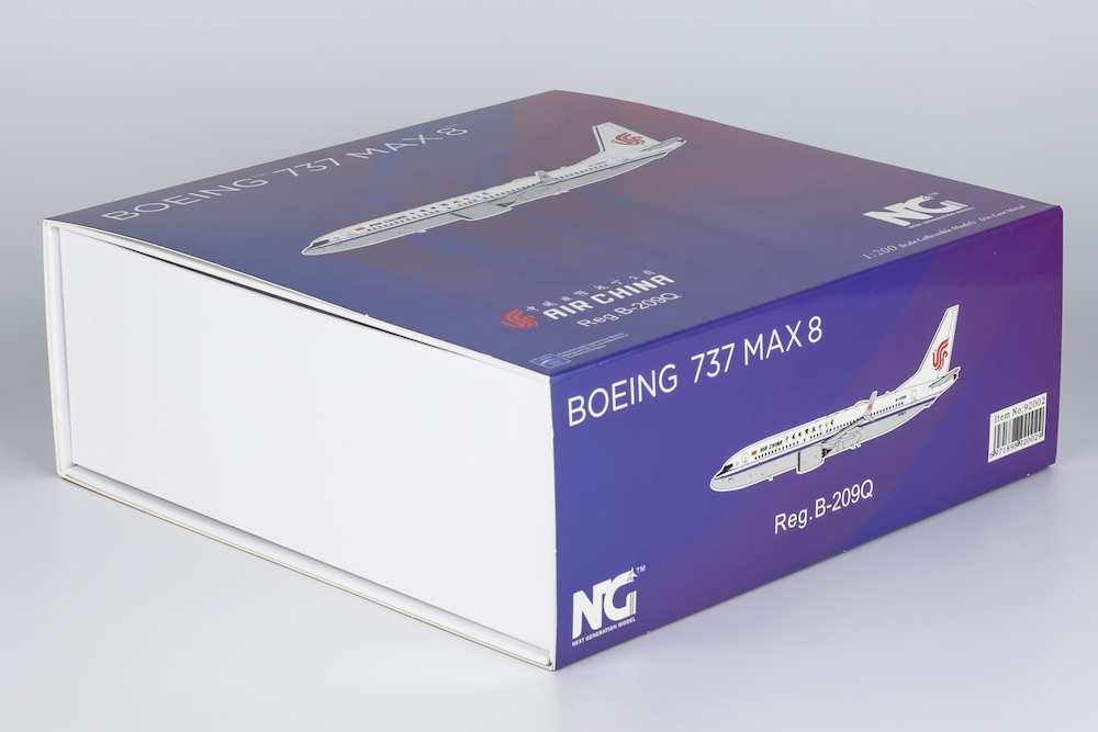 お取り寄せ商品】1/200 737 MAX 8 中国国際航空「こんにちは