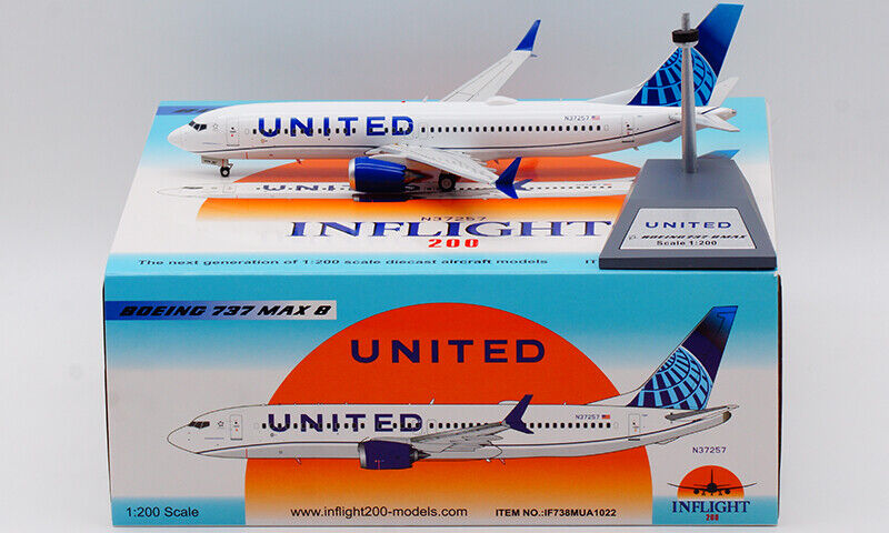 Boeing 737 MAX 8 United Airlines | Modelsnavigator.com