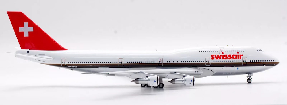 Inflight 200 1/200 スイス航空 B747-300 HB-IGC Herpa Wings Swiss Air B747-300 HB-IGC scale 1:200 HE556941