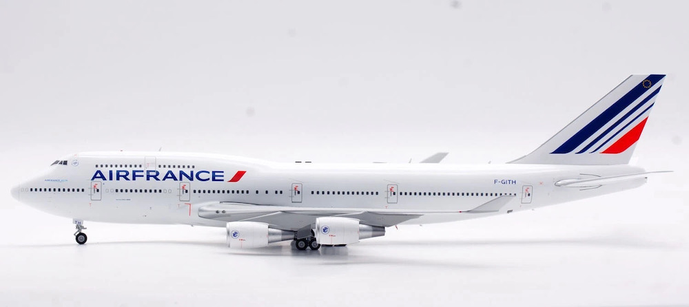 航空機・ヘリコプター jcwings AIR FRANCE KLM Boeing 747-400 JC Wings X Aviationtag KLM Boeing 747-400 PH-BFG 1:400