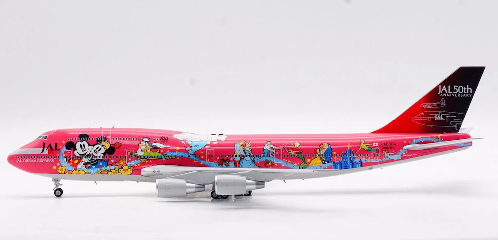JAL Japan airlines B747-400 Disney Dream Express Sweet 2 Reg