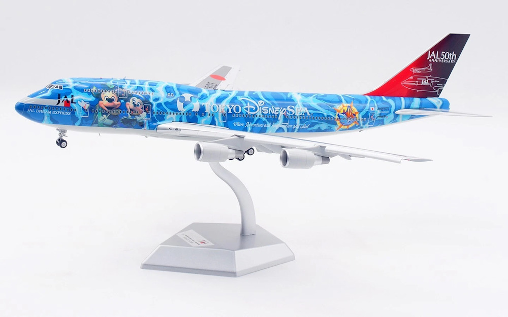 Boeing 747-400D JAL Japan Airlines No.5 Disney Sea