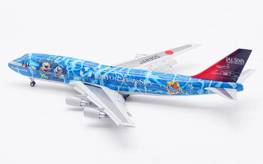 Boeing 747-400D JAL Japan Airlines No.5 Disney Sea