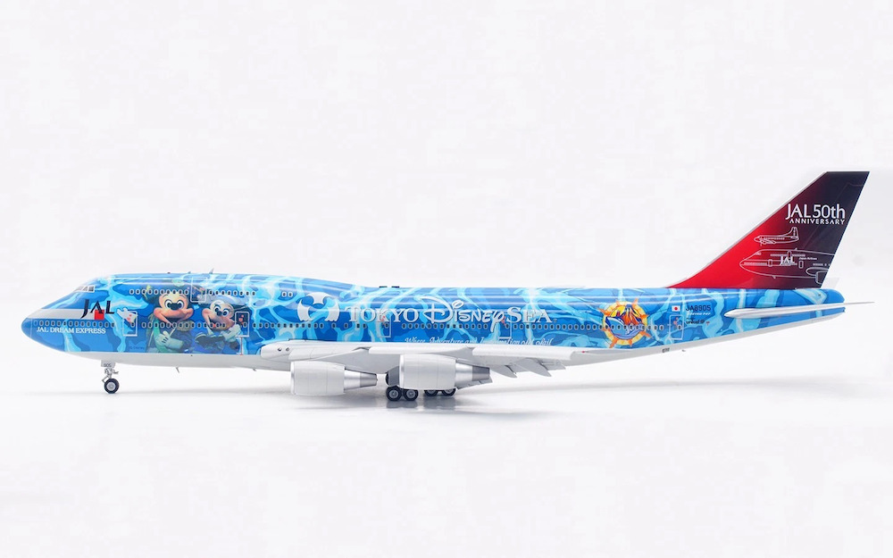 Boeing 747-400D JAL Japan Airlines No.5 Disney Sea