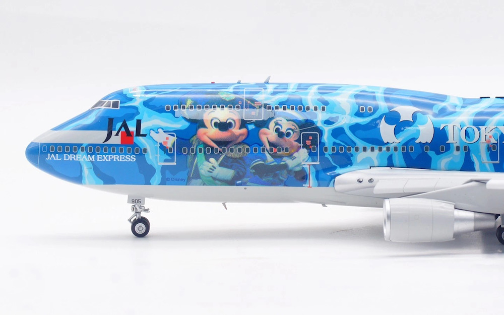 Boeing 747-400D JAL Japan Airlines No.5 Disney Sea