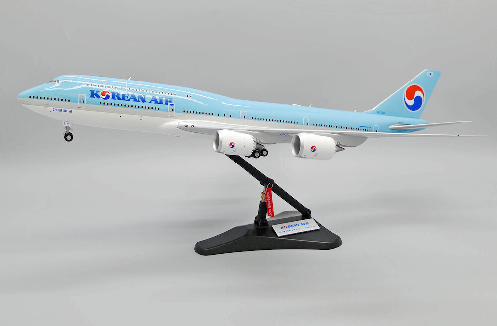 1/160 Airplane Korean Air 747 B747-8 Airline Civil Airliner