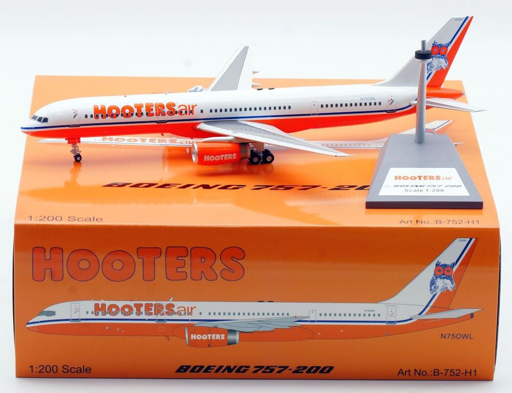 超格安一点 Boeing Modelsnavigator.com | Air Hooters 757-200 航空機・ヘリコプター