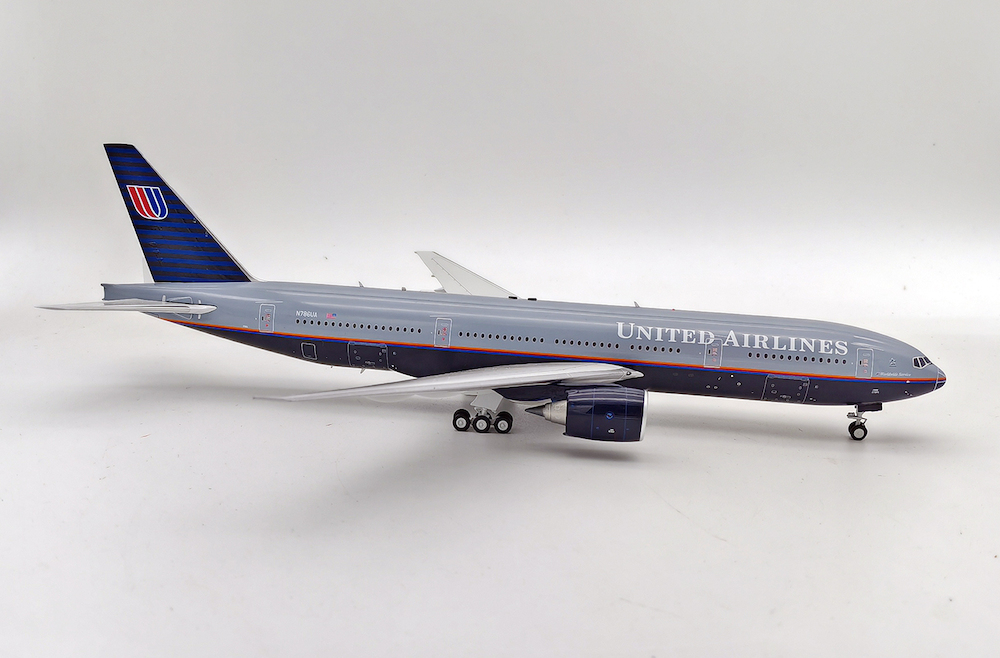 ユナイテッド航空 ボーイング777 モデル Gemini200 777-200 ユナイテッド航空 N210UA 新塗装 1/200