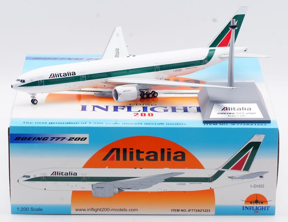 アリタリア航空Boeing777-200ER アリタリア航空 Boeing 777-200 EI-ISO 成田国際空港 航空フォト