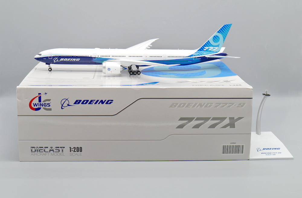 BOEING 777-9X 777X ハウス JC Wings N779XY House Color Boeing 777-9 Folded Wings N779XX JC Wings