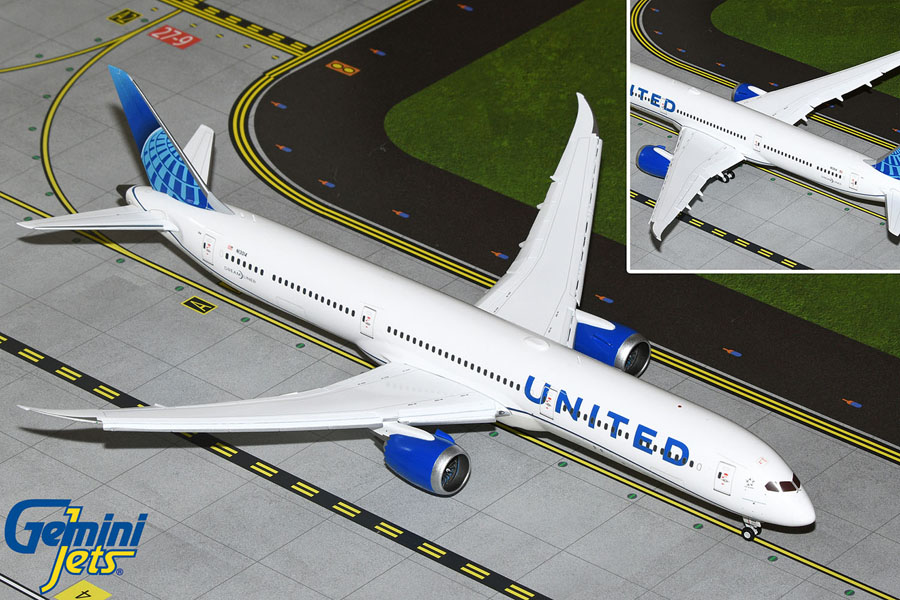 未使用】Gemini 200 Boeing 787-10 United 787-10 Dreamliner 1