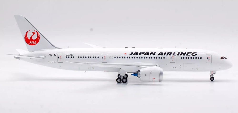 SQ Wings 1:200 Japan Airlines JAL Boeing 787-8 Diecast