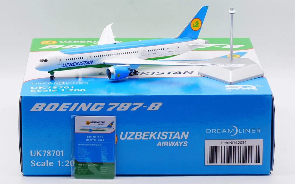 Boeing 787-8 Dreamliner Uzbekistan Airways | Modelsnavigator.com