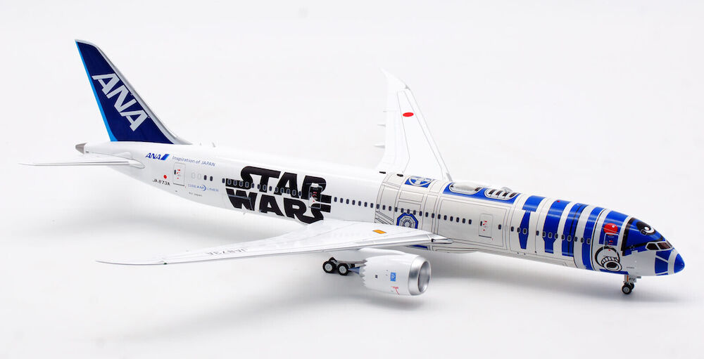 最前線の Nippon All ANA 787-9 Boeing Airways JA873A R2D2 航空機・ヘリコプター