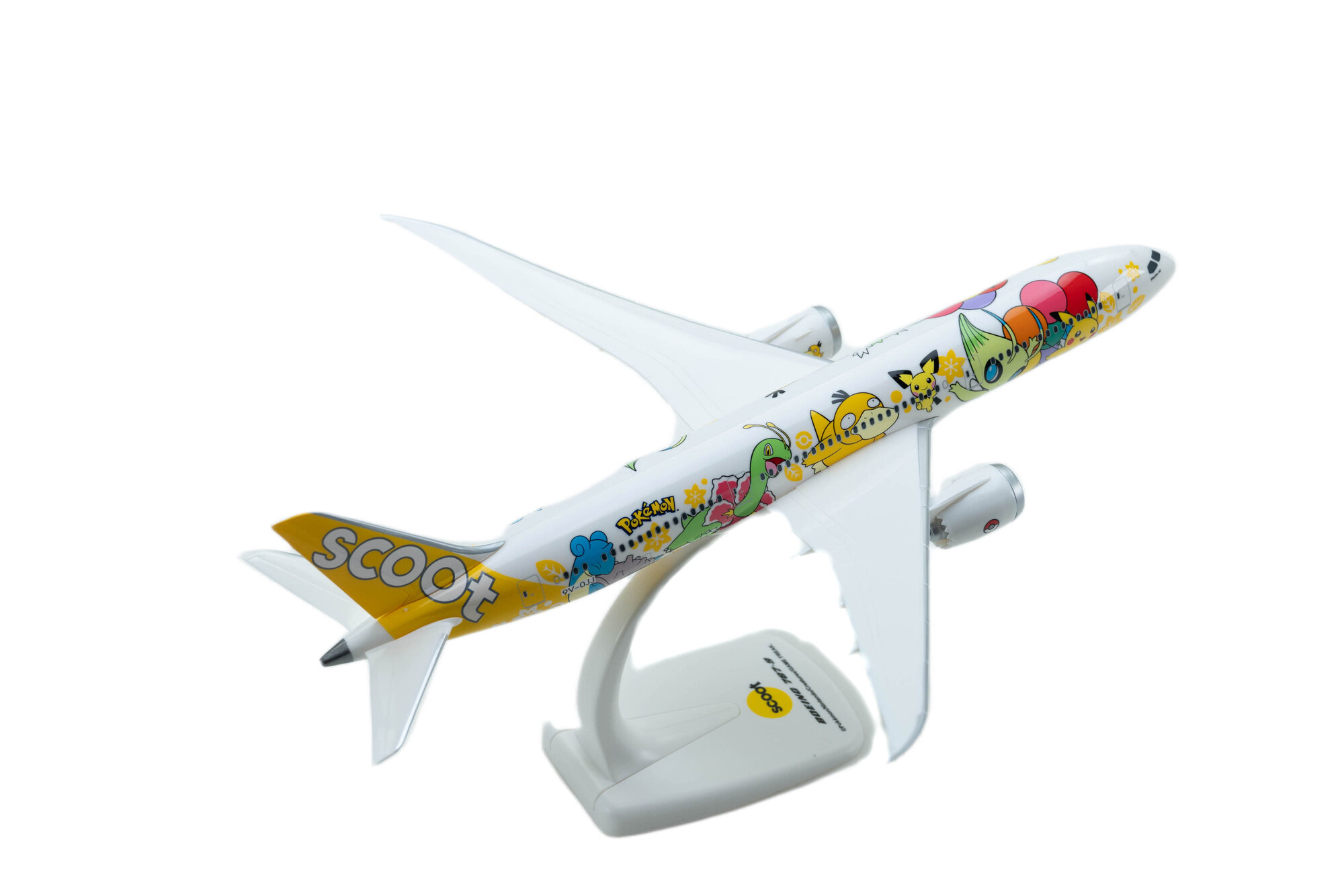 NG Scoot Boeing 787-9 ポケモン 1/400 Scoot Boeing 787-9 Dreamliner “Pokemon Livery” “Flap Down