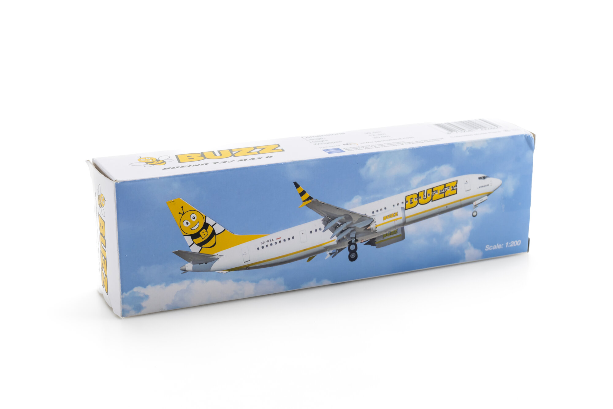 航空機・ヘリコプター B-Models 1:200 BUZZ B737-8MAX SP-RZH Amazon.com: JC Wings Buzz for Boeing B737 Max8 SP-RZC 1/200