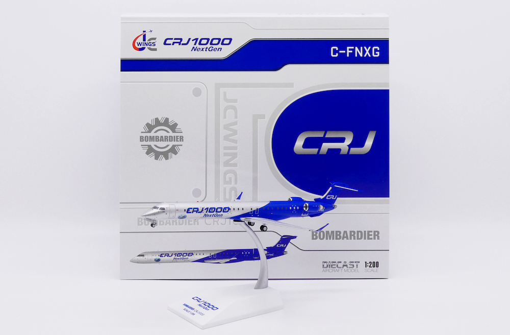 JC 1:400ボンバルディア ハウスカラー CRJ-1000ER C-FNXG JC 1:400