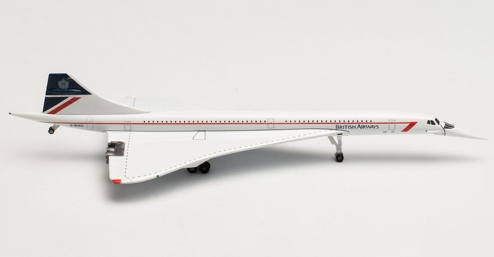 SCHABAK 1/250 ブリティッシュエアウェイズコンコルド 模型