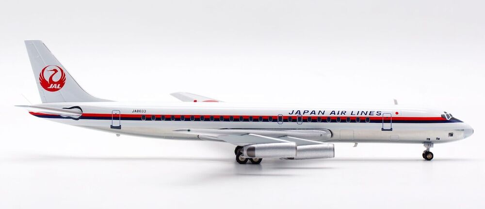 JAL Japan Air Lines Douglas DC-8-62 JA8033 Polished With