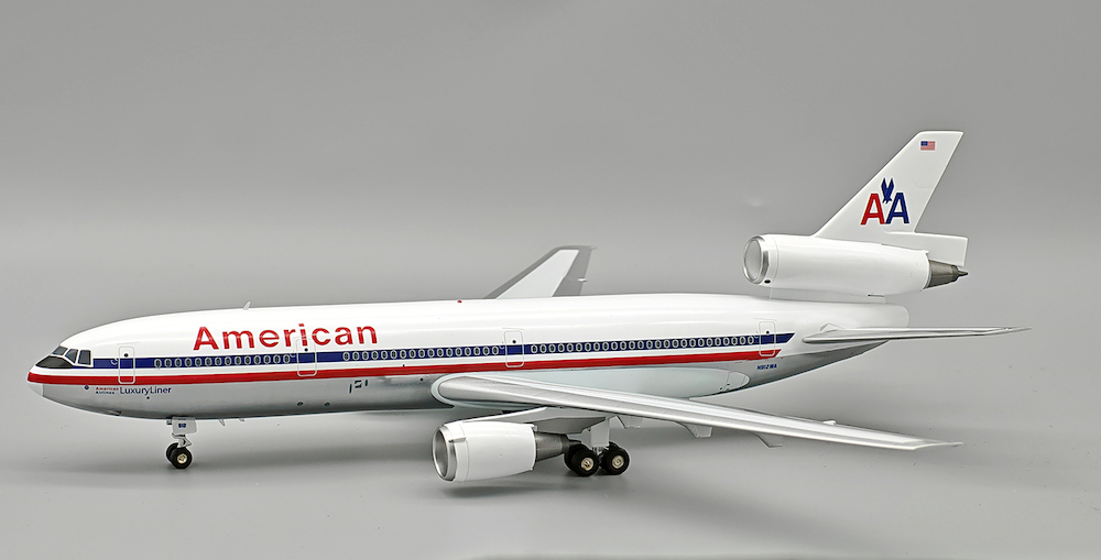 Douglas DC10-10 American Airlines Polished | Modelsnavigator.com
