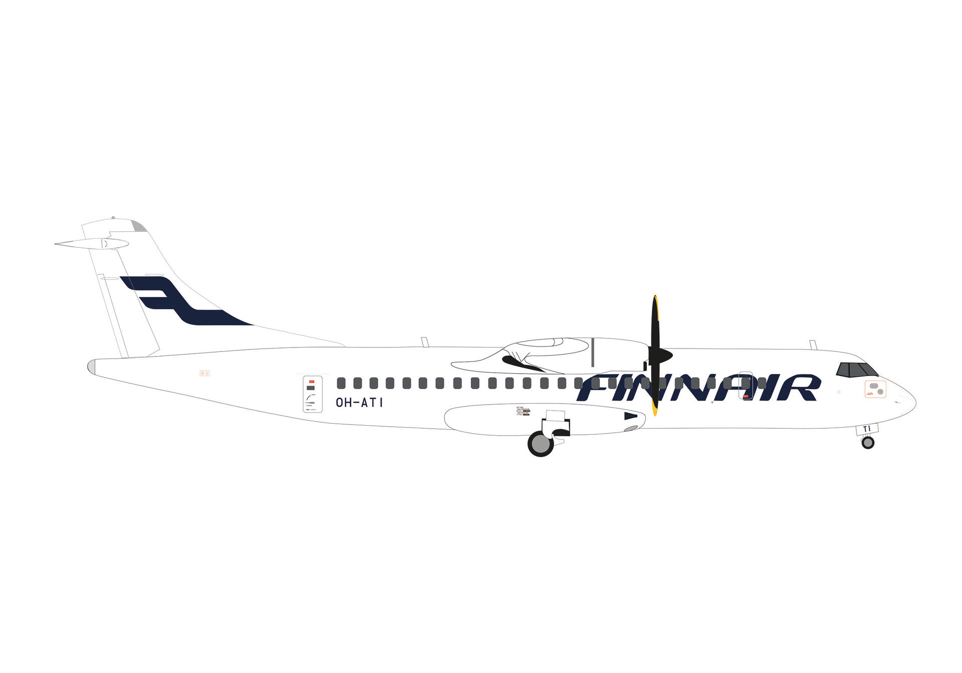 ATR72500 Finnair