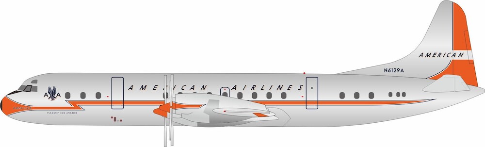 Lockheed L188 Electra American Airlines | Modelsnavigator.com