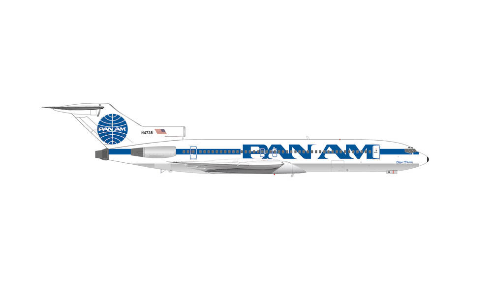 BOEING 727-200 PAN AM - TEST LIVERS 