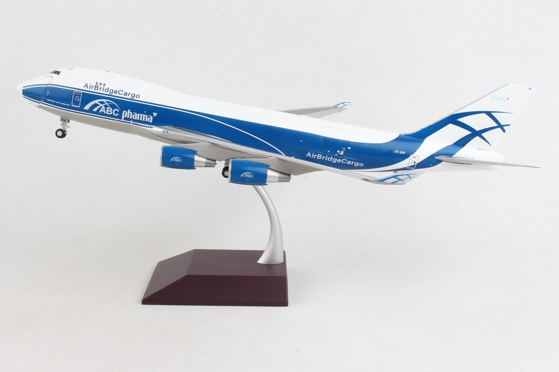 Boeing B747-400ERF AirBridgeCargo (Interactive Series) ABC Pharma |  Modelsnavigator.com