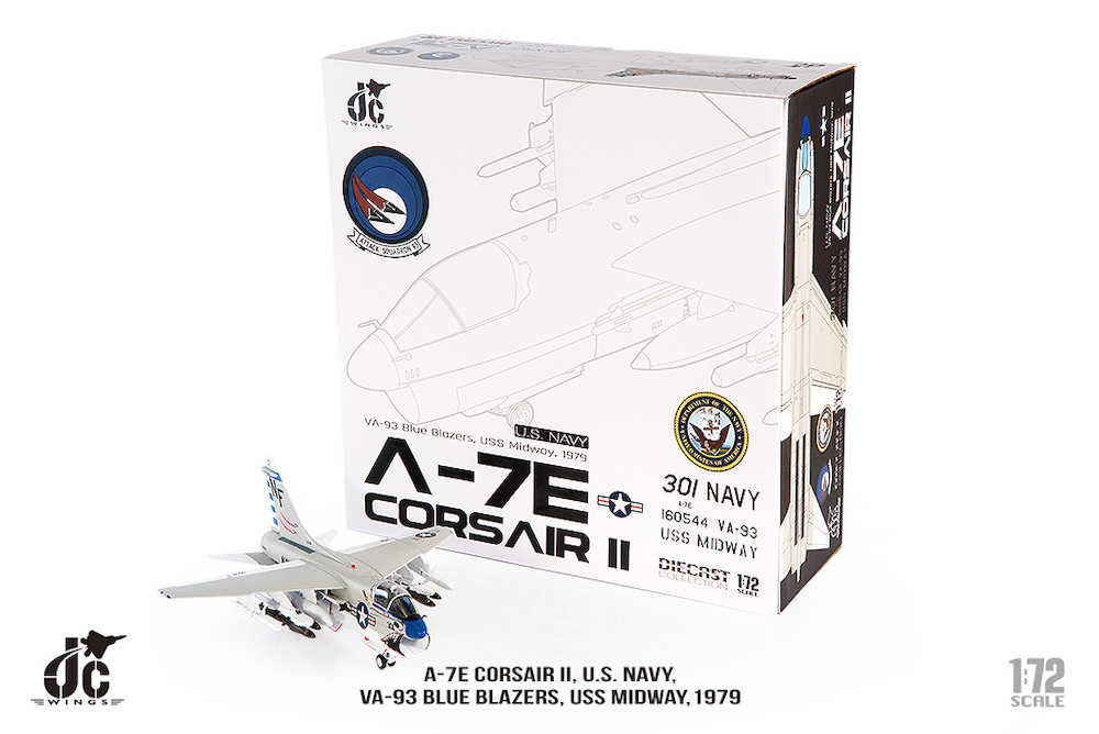 A7E Corsair II US Navy, Blue Blazers, 1979 | Modelsnavigator.com