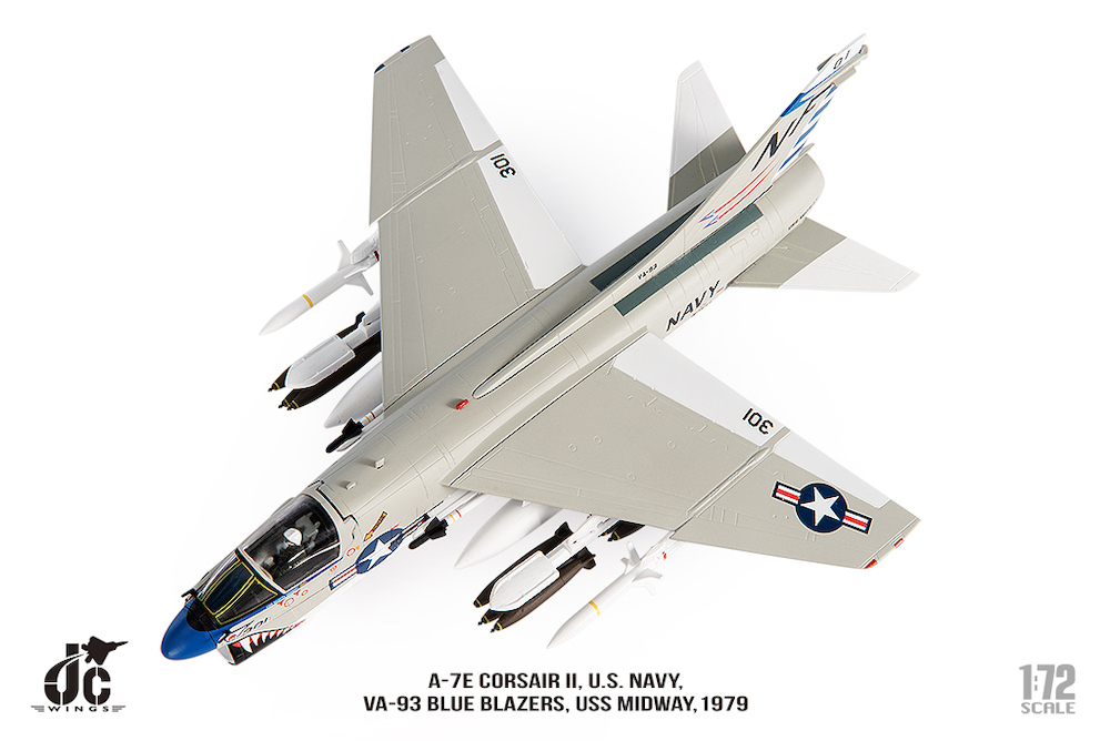 A7E Corsair II US Navy VA-93 Blue Blazers 1979