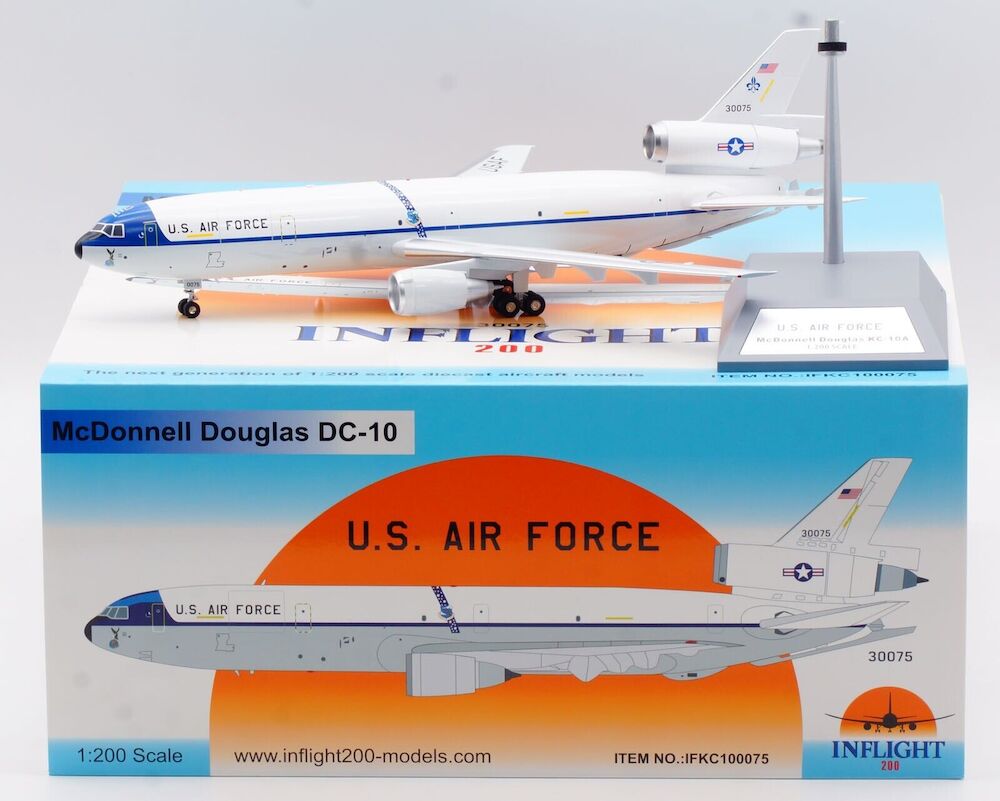 航空機・ヘリコプター INFLIGHT McDonell Douglas KC-10A 1:200 ScaleModelStore.com :: Inflight200 1:200 - IFKC10USAF22 - US