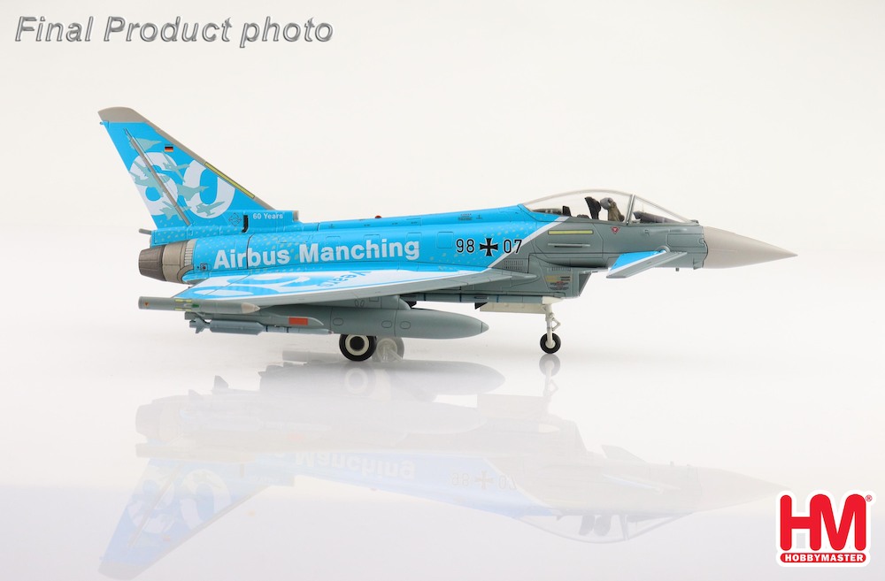 【未使用品】HOBBYMASTER EUROFIGHTER HA6608 Eurofighter Typhoon, Italian Air Force - Hobby Master HA6608