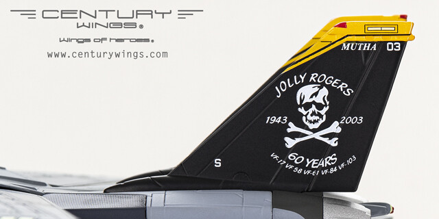 F-14B Tomcat U.S. Navy 103 Jolly Rogers AA103 2004