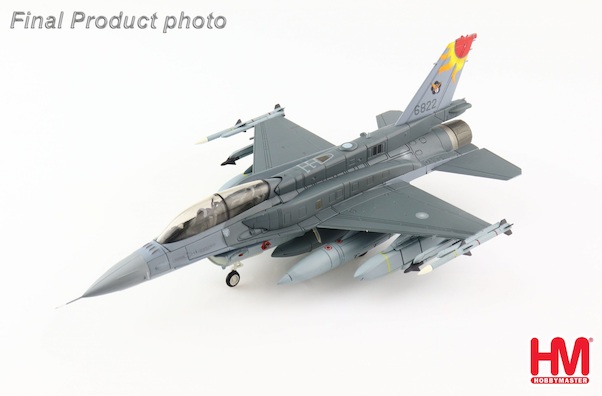 F16V Fighting Falcon 6822, ROCAF (with AGM-154 missiles